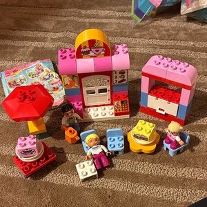 Lego Duplo Cafe Building Block Playset